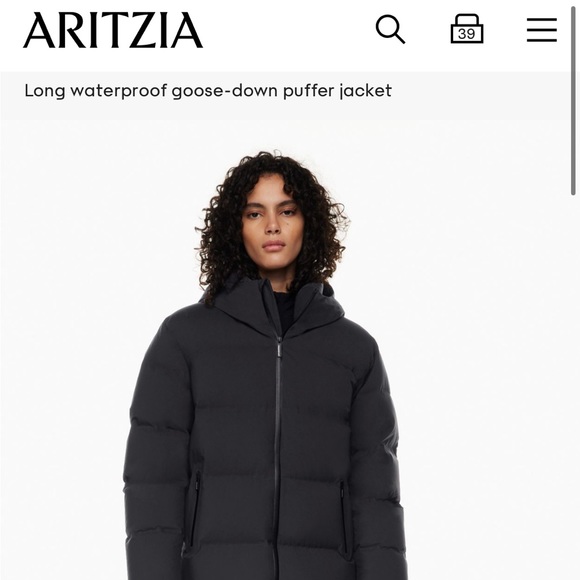 (SOLD)The Super Puff Long H2O in Black - Picture 3 of 4